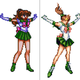 Illustration for article titled The Sailor Scouts Don't Look Half Bad as Retro Game Sprites